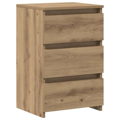 VidaXL Nachttisch Mit Schublade – 30x40 Cm, Skandinavischer Stil, Holzwerkstoff – Moderner Beistelltisch