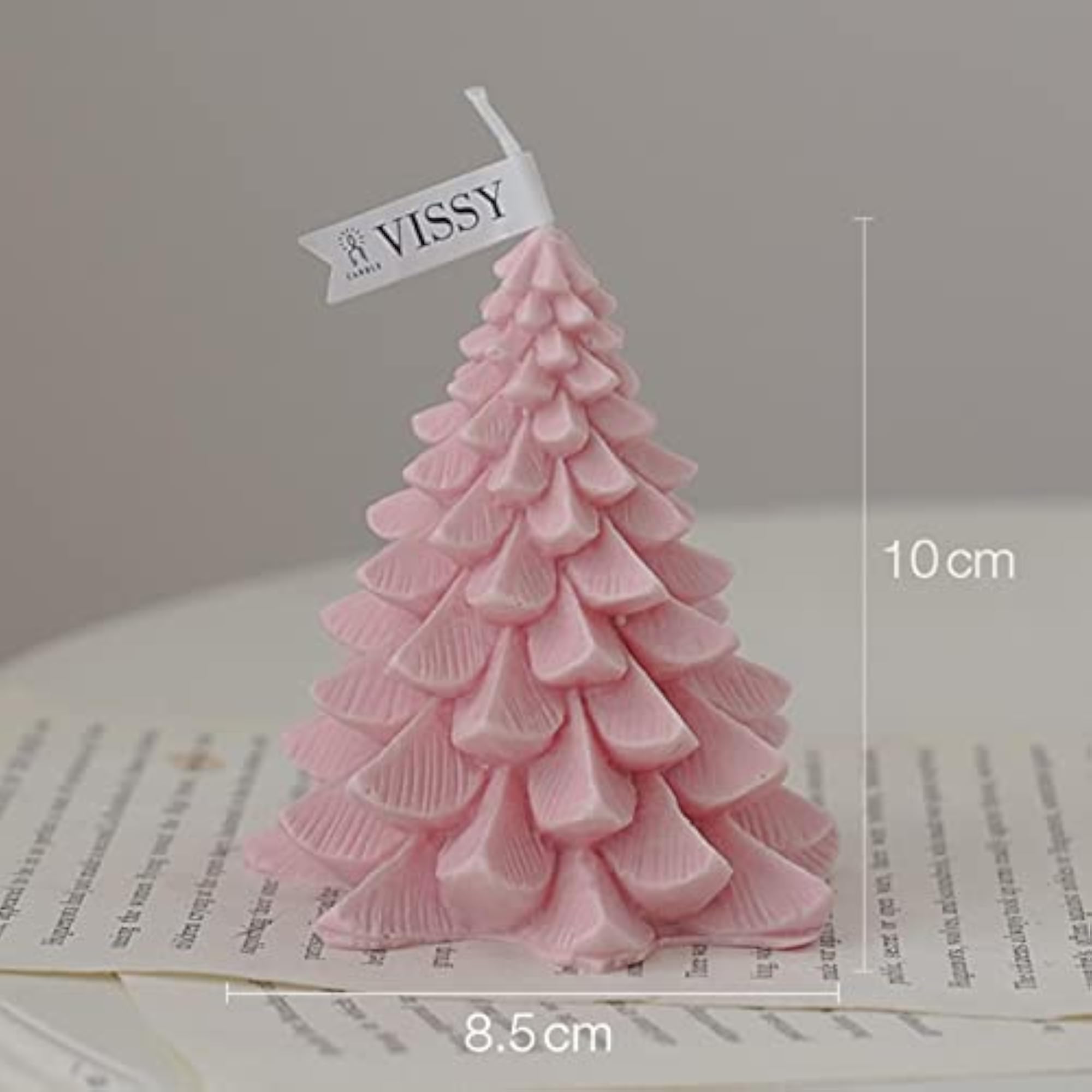Christmas Tree Wax Scented Candle Home Decor