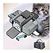 ITKXRVJZM Pet Bag Cat Bag Foldable Large Capacity Cat Outdoor Car Expansion Portable Pet Handbag Breathable Diagonal Cross Bag for Cats and Dogs Portable(Green)
