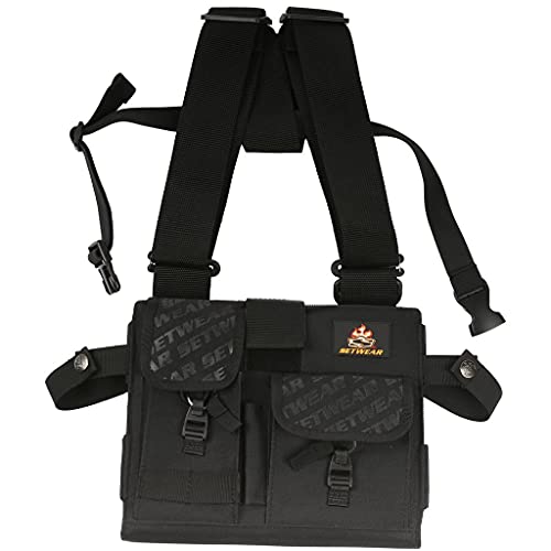 Setwear iPad Chest Pack - Harnais de poitrine mains libres pour tablettes, téléphones, outils et accessoires
