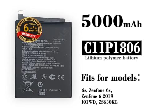Image of C11P1806 Battery for ASUS 6Z ZS630KL-2A037WW Zenfone 6 ASUS I01WD, ZS630KL, I01WD Battery with 6 Months warrenty**** (O8)