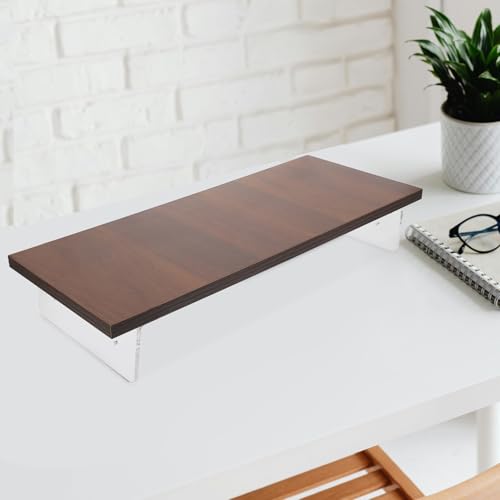Réhausseur écran acrylique support moniteur ergonomique de bureau - 7