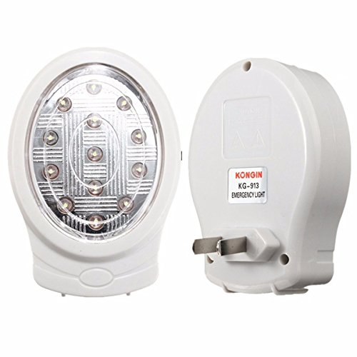 Preisvergleich Produktbild CALALEIE 13 LED wiederaufladbare Home Emergency Light automatische Stromausfall Lampe Außenleuchte Zubehör