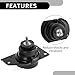 Partuto Engine Motor Mount No.218101G000 - Car Front Engine Mounting - for Hyundai Accent 2010 1Pc