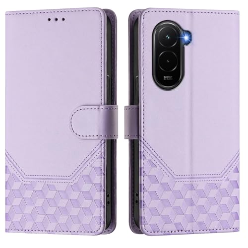 �X�}�z�P�[�X �Ή��@�� for Xiaomi Poco M7 4G (171mm) �}�O�l�b�g�J���t���b�v�X�^���h�J�[�h�X���b�g�E�H���b�g�yTPU�\�t�g�V�F�������zPurple