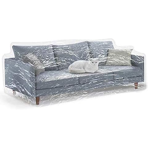 KEBE Clear Thicker Couch Cover Cover