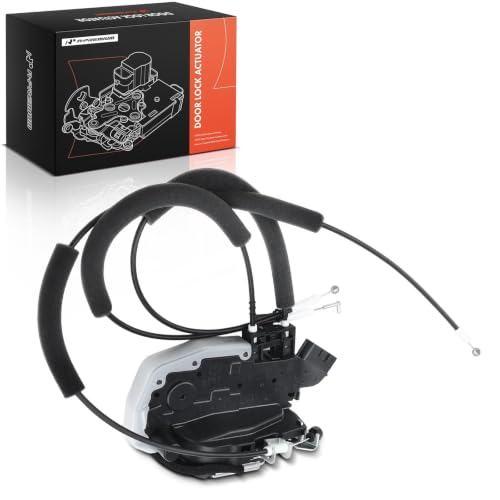 Image of A-Premium Rear Right Passenger Side Door Lock Actuator | Compatible with Nissan Sentra 2007-2011 Sedan
