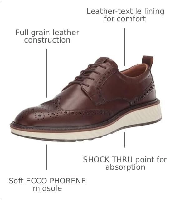 Image of ECCO ST1 Hybrid Brogue Tie