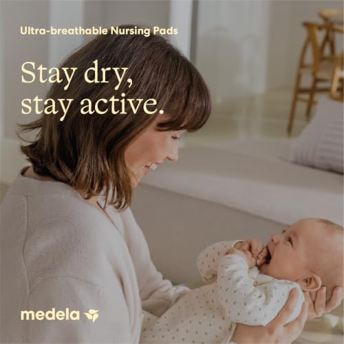 Image of Medela Ultra-Thin Nursing Pads, Max Absorbency, 60 ct Individually Wrapped (Pack of 2)