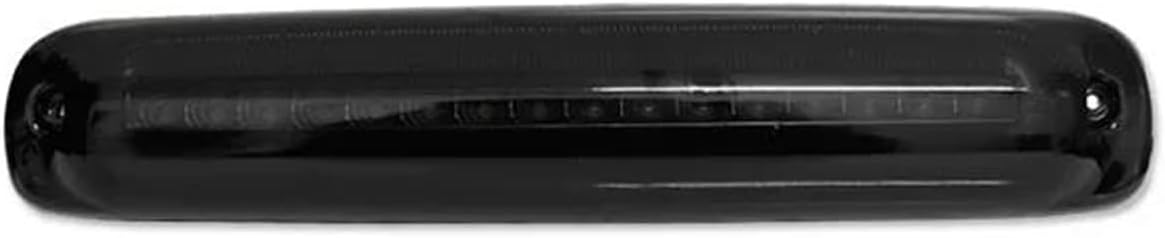 1Pcs For Chevy For Silverado For GMC For Sierra 1500 2500 3500 3500HD Red High Mount Third 3rd Tail Brake Light W/White Roof Cargo(BLACK)