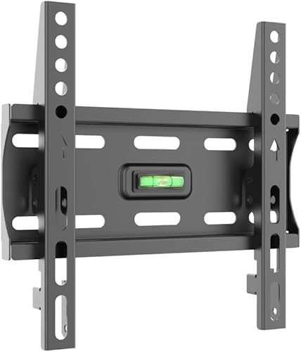 Soporte fijo de pared para TV, soporte de TV de perfil bajo para la mayoría de televisores LED LCD OLED de 13 a 42 pulgadas, pantalla plana de