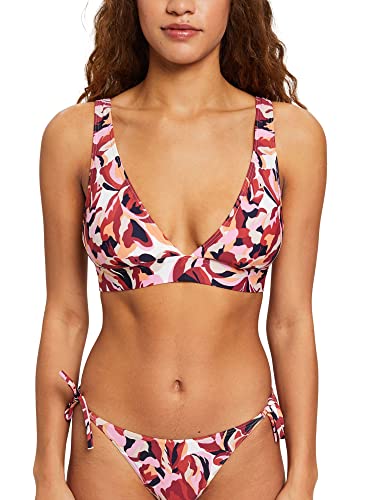 ESPRIT Damen Carilo Beach Rcs Pad.bra Top Bikini, Dark Red 3, 42/85C EU
