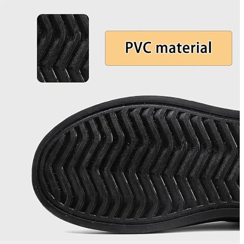 Men's Leather Dress Shoes Casual Business Commute Waterproof Warm Lined Oxford Shoes for Men - Comfortable Stylish Versatile for Office & Casual Wear2