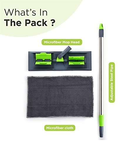 Image of Solar Panel Cleaning Kit - 2 in 1 Brush and Wiper for Efficient, Hassle-Free Maintenance, Professional Solar Panel Cleaning Equipment for Home and Commercial Use, Lightweight and Durable