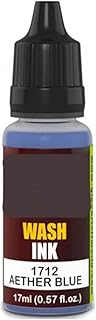 Green Stuff World â€“ Wash Ink for Models and Miniatures Aether Blue 1712