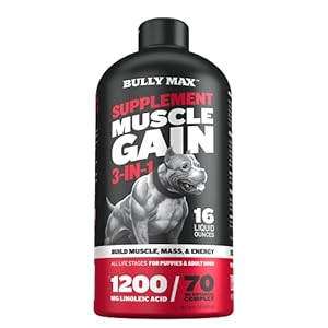 Bully Max Muscle Building Powder for Dogs (2 Bottles of Tablets in Pack)