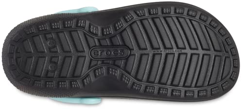 Image of Men's and Women's Classic Lined Clog | Fuzzy Slippers, Black /Pink Multi, 14 Men /16 Women