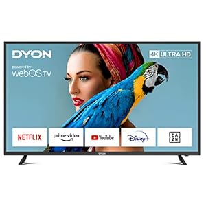 DYON Smart 55 X-EOS 139 cm (55 inch) Smart TV (4K Ultra-HD, HDR10, HD Triple Tuner (DVB-C/-S2/-T2), App Store, Prime Video, Netflix, Magic Remote