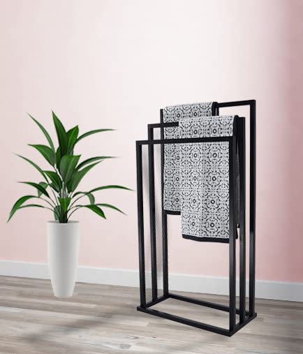 HANDDOEKHOUDER HOUSE SMEDBO CE messing mat zwart* hoh 600mm Furniture