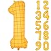 数字バルーン トイストーリー 1歳 ナンバー 数字1 イエロー 風船 マット 大きい 誕生日 パーティー 部屋装飾 お祝い 記念日 飾り付け 風船 40インチ