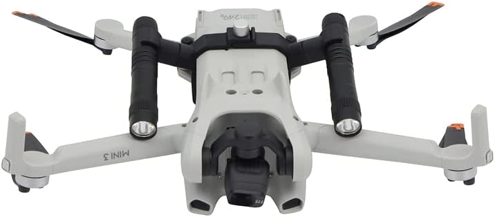 Miniatura 3 de Proyector de navegación nocturna para DJI Mini 3 y Mini 3 Pro, luz de llenado nocturno con soporte de soporte, accesorios de luz de búsqueda de