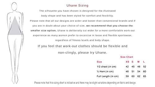 Image of Uhane Dry-Fit Work-Out Round Neck T-Shirt (White & Brown) Leaf Design Printed Loose Fit Women's Gym T-Shirt with Short Sleeves Breathable Material for Sports, Workout, and Fitness