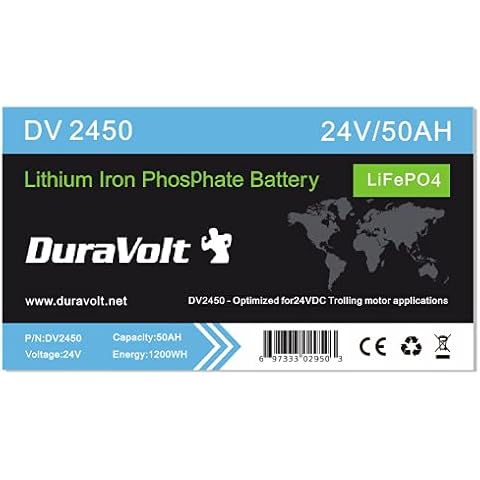 LIFePO4 Trolling Motor Battery DV 2450 Cover