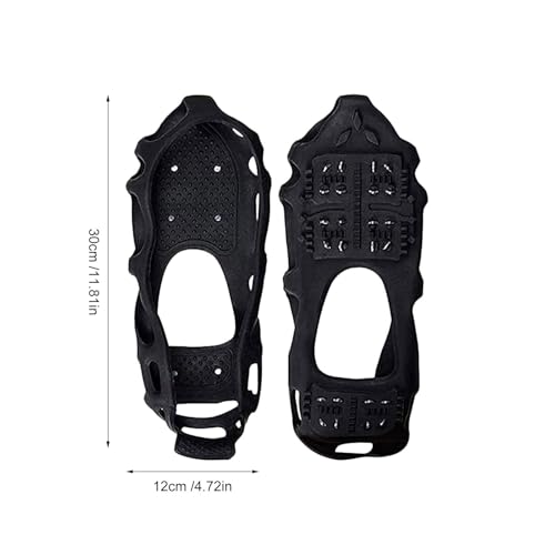 Poignées de glace pour chaussures à 24 dents pour rando et alpinisme