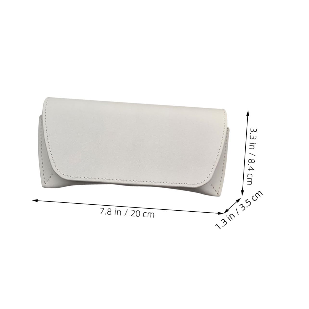 Copertura Protettiva Per Occhiali Gli Occhiali Da Sole Da Sole Custodia Degli Occhiali Da Viaggio Lettura Custodia Per Occhiali Da Sole Carino Borsa Per Occhiali Sottile Pvc Bianca