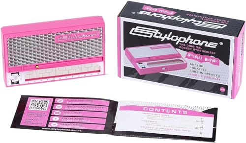 Stylophone PINK - The Original Pocket Electronic Synthesizer SPECIAL EDITION