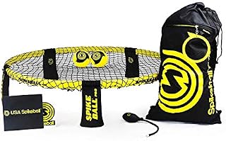Spikeball Pro Kit (Tournament Edition) - Includes Upgraded Stronger Playing Net, New Balls
