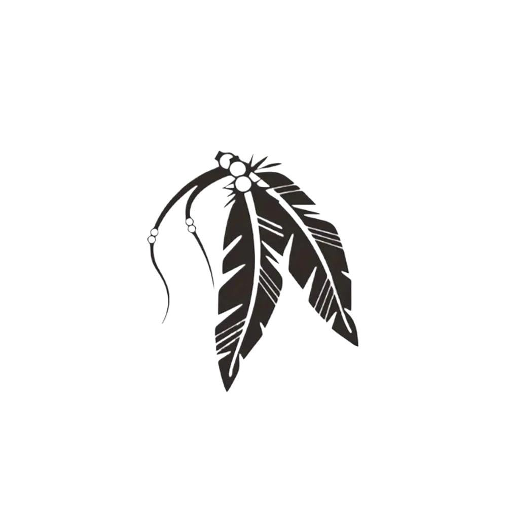 Native Feathers Decal Vinyl Sticker for Auto Car Truck Wall Laptop