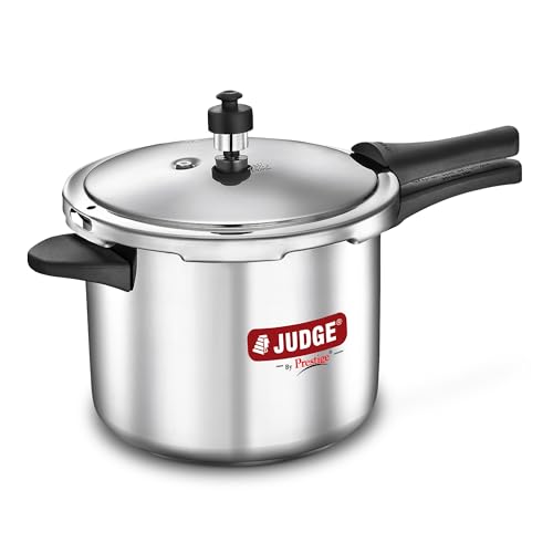 Judge By Prestige Ace Stainless Steel Outer Lid Pressure Cooker 5 Litre Judge By Prestige Ace Stainless Steel Outer Lid Pressure Cooker 5 Litre
