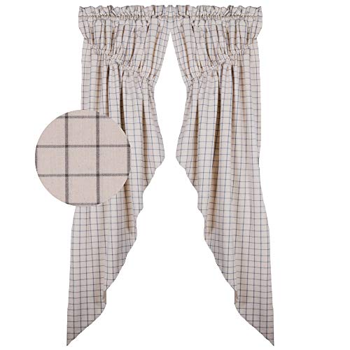 Summerville-Osenburg-and-Pewter-72x-63-Cotton-Lined-Gathered-Curtain-Swag Summerville Osenburg and Pewter 72x 63 Cotton Lined Gathered Curtain Swag