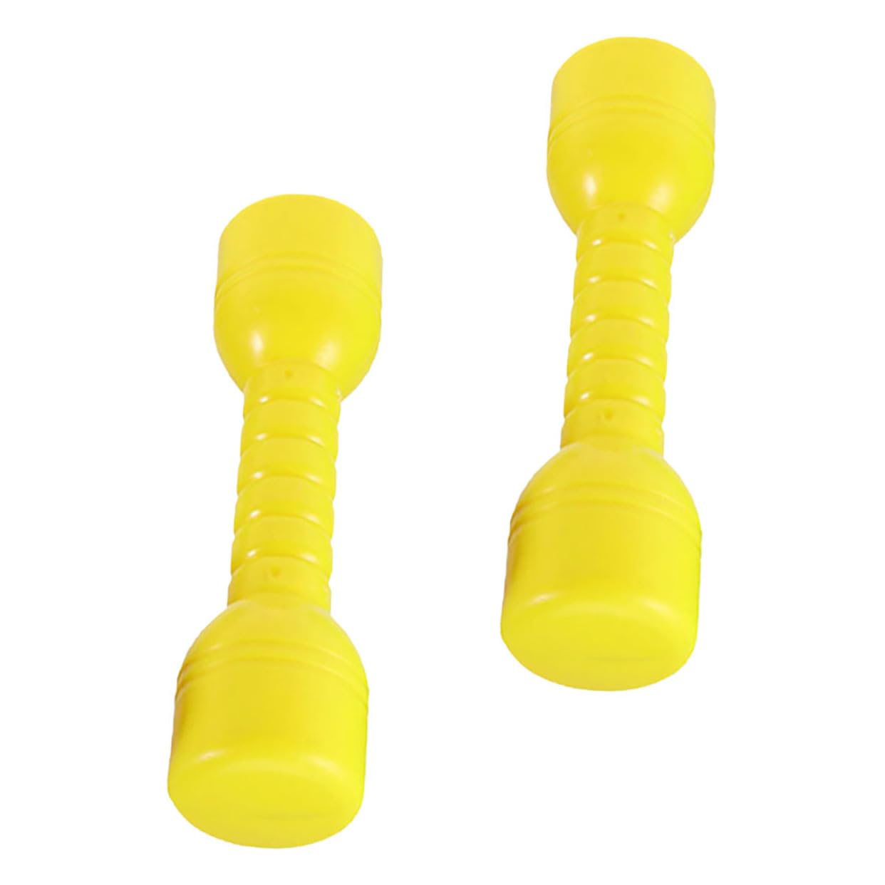 BESPORTBLE 2pcs Plastic Dumbbells Boys and Girls Dumbbells for Arm Eye Coordination for Kindergarten Fitness