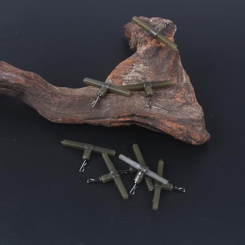 20 accesorios anti-enredos para pesca de carpa miniatura 6