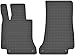 Produktbild Gummimatten Vorne Gummi Fußmatten Satz für Mercedes-Benz C-Klasse W205 (2013-2021) - 2-teilig - Passgenau