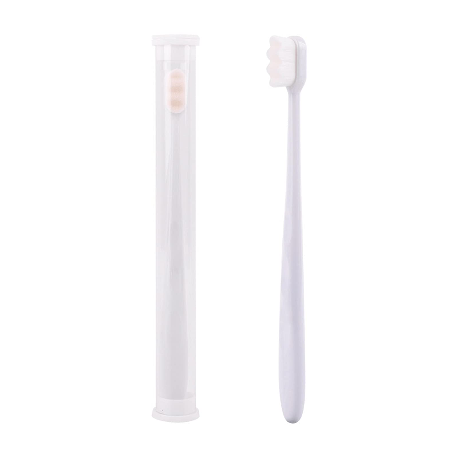 NahamoExtra Soft Toothbrush Micro Nano 10000 Floss Bristle Toothbrush Ultra Soft Adult Toothbrush Deep Cleaning for Sensitive Teeth Oral Care