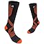Mid Calf / Orange / Black Stripe