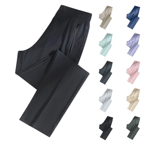 stretch active pants for women,womens over 50 stretchy elastic waist comfy hiking pants jeans for women
