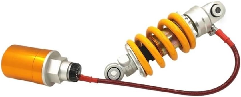 Suspension air Shock absorbers 8inch 205mm Air Shock Absorbers Go Kart Quad Dirt Motorcycle for for Sport Bikes for LC150 LC135 EXCITER150 Yellow