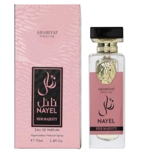 Nayel Her Majesty Arabiyat Prestige For Women Eau de Parfum, 70 ml Fabricado en los Emiratos Árabes Unidos