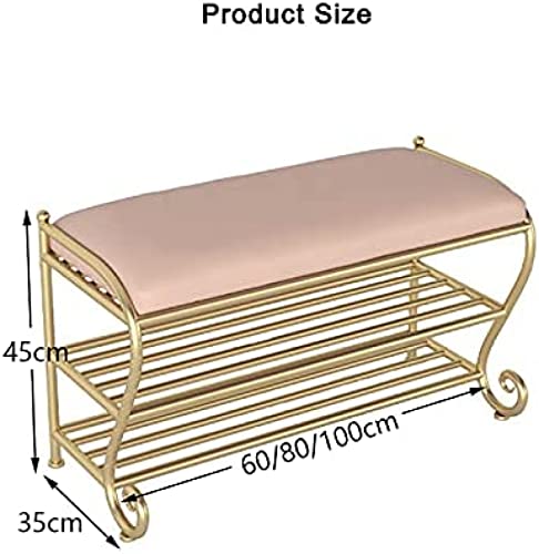 Étagère à chaussures jaune pour entrée ordonnée et assise confortable - 4