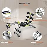 Wonder Core 2 - 12 in 1 Exercise Machine - Built in Twisting Seat and Rower for At Home Gym Workouts - Core Strength Training - Tone Tighten and Sculpt Abs - Grey - Image 5