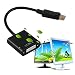Produktbild Display Port DP Stecker auf DVI Buchse Konverter Video Adapter Kabel für PC Digital Audio Transmission Latching Display Port - schwarz