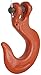 Campbell 476-A Drop-Forged Alloy Steel Clevis Slip Hook, Painted Orange, 3/8