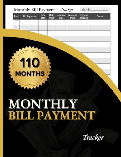 Monthly Bill Payment Tracker: expense budget - planner for budgeting finacial -organizer image 2