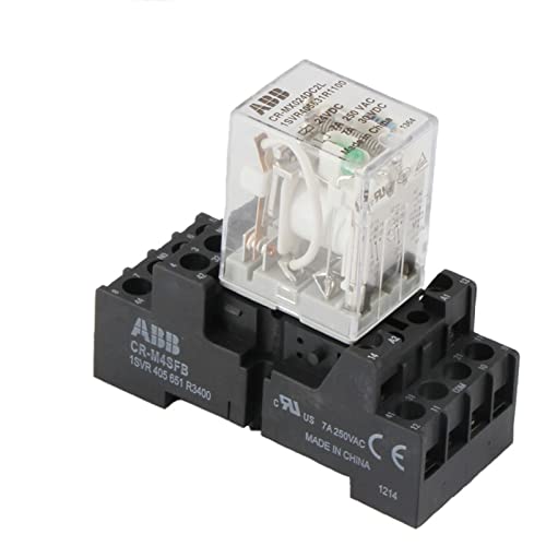 Relais intermédiaire CR-MX024DC4L DC24V commutateur électromagnétique 14 pieds - 7