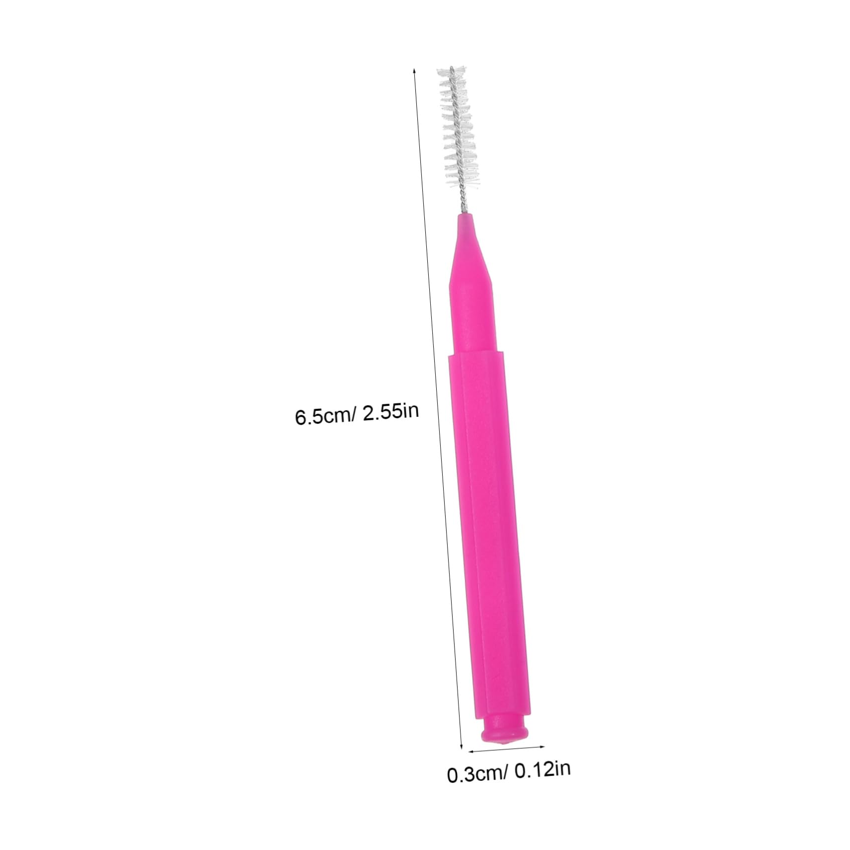 VALICLUD 500stücke Interdentalbürsten Für Zahnreinigung Tragbare Zahnbürsten Für Menschen Mit Ergonomisches Design Einfache Handhabung Für Tägliche Mundpflege Und Besondere Anlässe