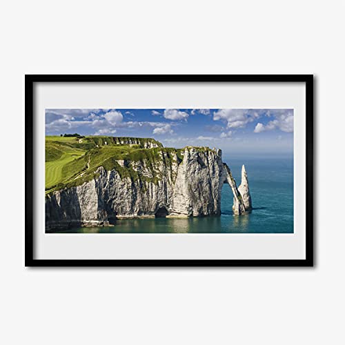 Affiche avec cadre salon et chambre photo paysage marin 60x40